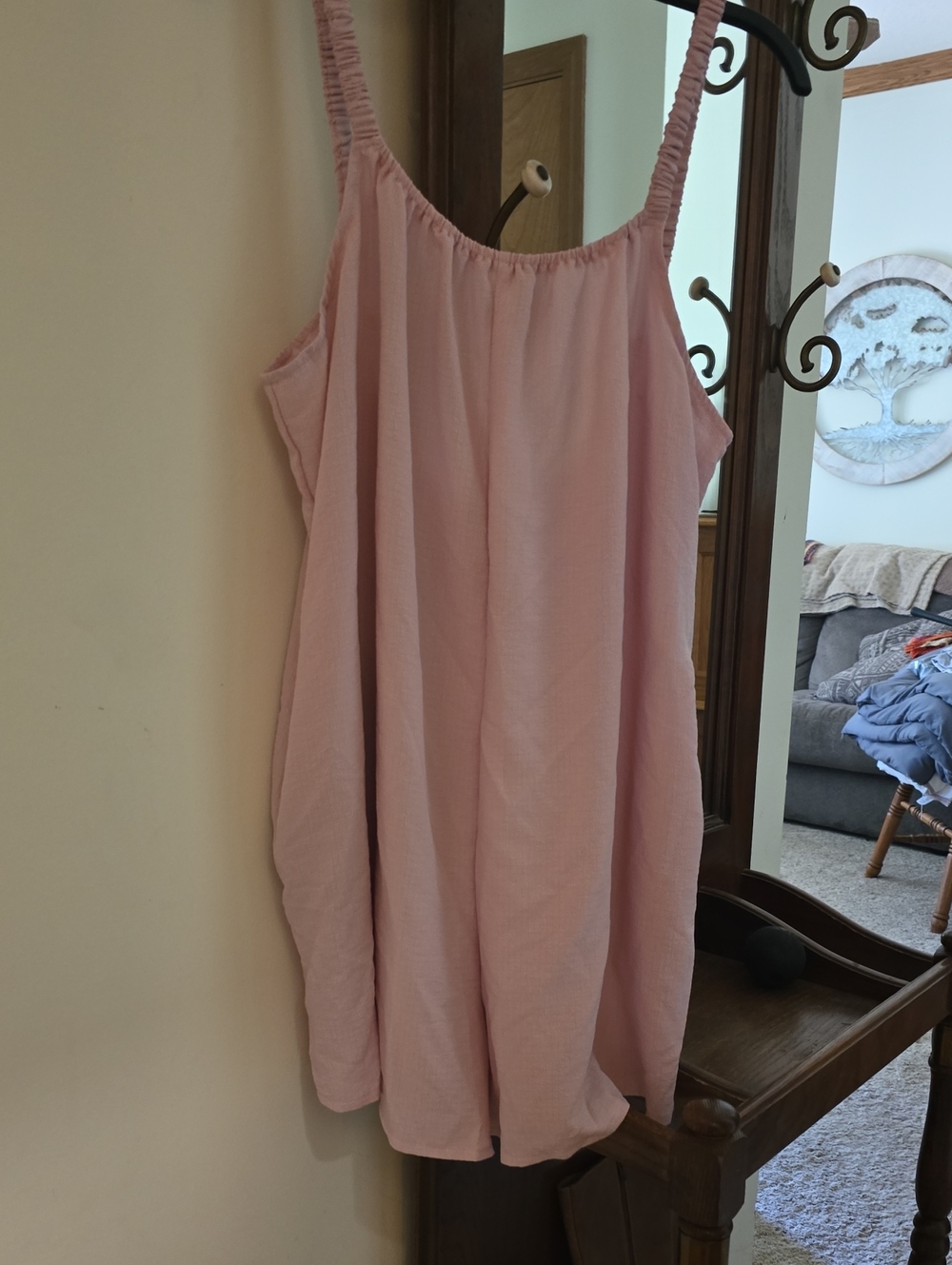 Light Pink Sleeveless Sundress